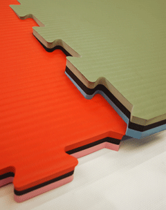 Judo Mats - RED edge matting