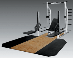 8' x 6' Solid Oak Free modular platform